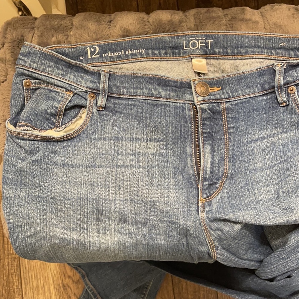 Ann Taylor Loft - Relaxed Skinny Jeans